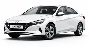 Hyundai Elantra rental car in Kutaisi